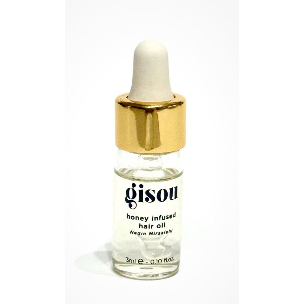 GISOU Honey Infused Hair Oil .1 Oz TRAVEL SIZE Dropper Bottle NEW